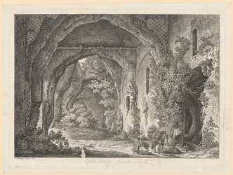 Paysage - Dans la villa de Mécène à Tivoli