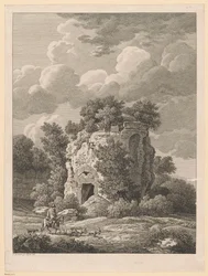 Paysage - Sepolcro a Falerium Cittae Etruscum