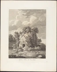 Tombeau à Falerium, cité étrusque détruite