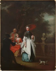 Scène de parc