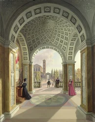 Cimetière Italien, 1845