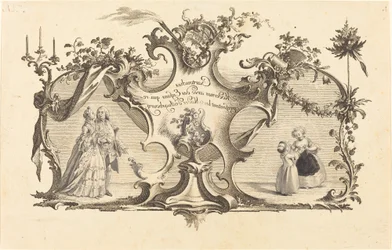Cartouches modernes avec des enfants représentant les modes d