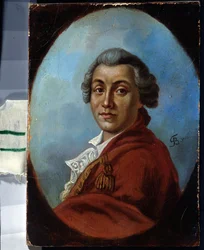 Portrait du poète Alexandre Sumarokov (1717-1777)