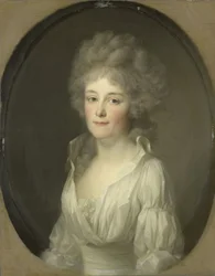 Portrait de Johanna Ferdinanda van Collen, épouse de Salomon Rendorp