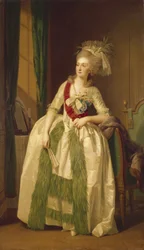 Portrait de la princesse Natalya Vladimirovna Saltykova