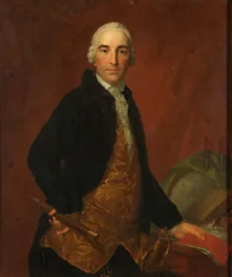 Portrait de Willem Arnold Alting, Gouverneur général de la Compagnie néerlandaise des Indes orientales