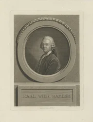 Portrait de Karl Wilhelm Ramler 1725-1798, 1774