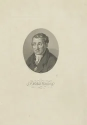 Portrait de Friedrich Ludwig Kreysig 1770-1839, 1826
