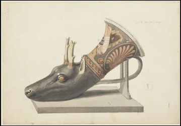 Une collection des œuvres originales de Waldeck sur la Mésoamérique, Boîte 4 de 22
