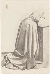 Moine en prière