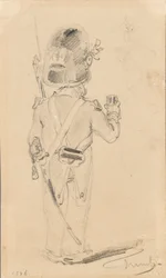 Esquisse de soldat