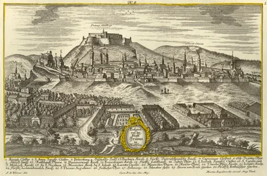 Brno, vers 1740
