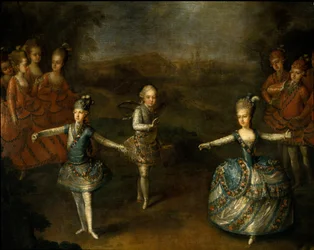 Représentation du ballet Le Triomphe de l