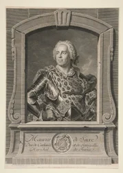 Maurice de Saxe, Duc de Courlande et de Semigallie, Maréchal de France