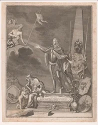 Monument avec Heinrich II von Reuß-Obergreiz