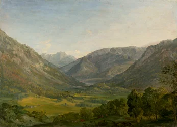 Vallée de montagne (environs de Ruhpolding)