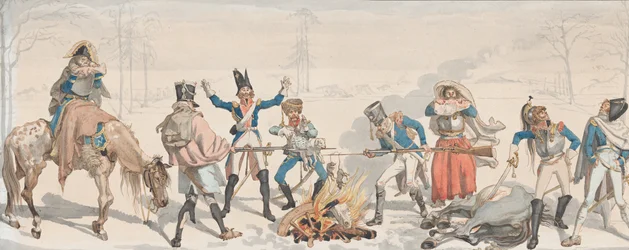 Déjeuner à la fourchette, 1813