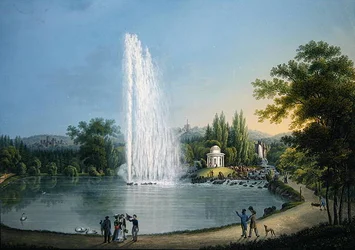 La Grande Fontaine, vers 1820