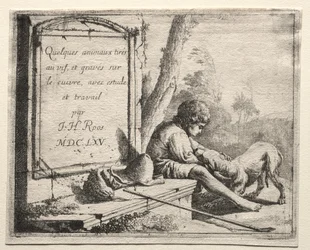 Série de bergers de Johann Heinrich Roos, 1665