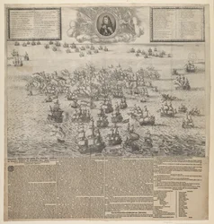 La bataille de la baie de Køge en juillet 1677