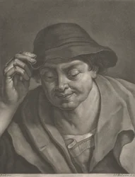 Homme portant un chapeau