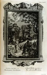 Abraham se prépare à sacrifier Isaac