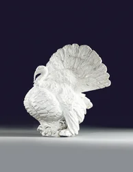 Modèle de Meissen représentant un dindon, vers 1733