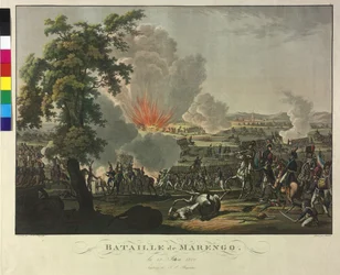 Bataille de Marengo le 14 juin 1800