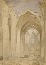 Ruines de Saint-Nicolas, 1842