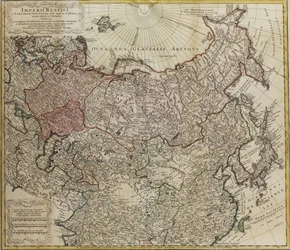 Carte de la Russie De: Imperii Russici et Tartariae universae tam majoris et Asiaticae quam minoris et