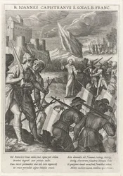 Saint Jean de Capistran mène les forces chrétiennes au siège de Belgrade