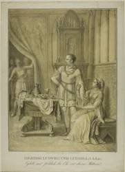 Duc Louis Ier et Ludmilla