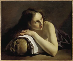 Marie Madeleine pénitente (peinture sur toile)