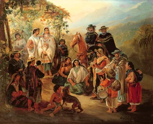 Costumes régionaux, 1850