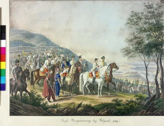 Archiduc François siège de Belgrade 1789