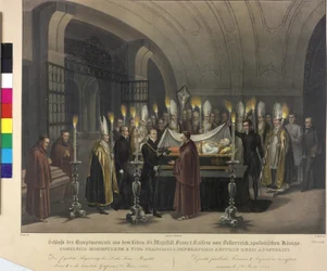 Inhumation de Franz I.1835
