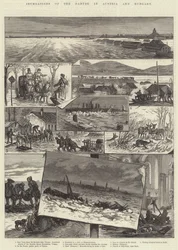 Inondations du Danube en Autriche et en Hongrie