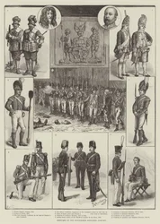 Croquis de la Honourable Artillery Company