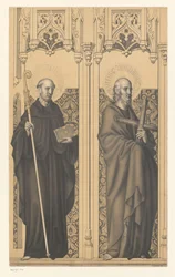 Saint Benoît et Philippe (Galerie des Frères Boisserée)