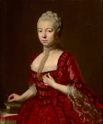Portrait de la baronne Sophia Katharina von Brukenthal, née von Klockner (1725-1782)