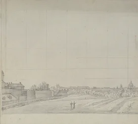 Vue de Vienne vers le sud