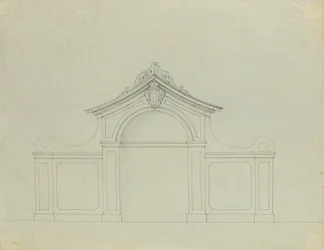 Fontaine dans le jardin des pêchers du Belvédère supérieur