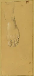 Étude de pied pour "Rüdiger et Angelika"