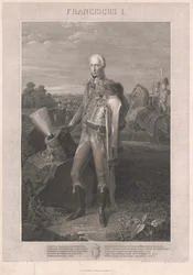 François II, Empereur romain germanique (gravure)