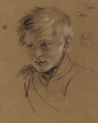 Étude de portrait pour "L