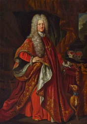 Charles III Philippe du Palatinat en robe de l