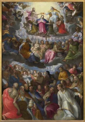Le Couronnement de la Vierge, c. 1598