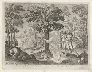 Adam et Ève au paradis
