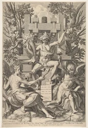 Bacchus, Musique, Amour, 1575-1600