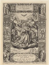 Le Couronnement de la Vierge, 1576.